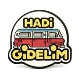 Hadi Gidelim Ahşap Bardak Altlığı