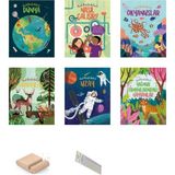 Hadi Keşfedelim Serisi 6-10 Yaş - 6 Kitap - Ilkokul Fen ve Keşif Kitapları + Tablet Standı