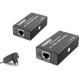 Hadron 100M HDMI Extender 4K Siyah Adaptör DC 5V Çoklu Cihaz Desteği Uyumlu HDX1367