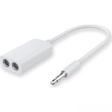 Hadron 3.5 mm Stereo 4 Pin Kulaklık Çoklayıcı Kablo Aux Çoklayıcı 15 cm