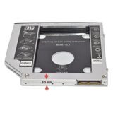 Hadron 9.5mm HDD Caddy Sata 4716P Laptop Notebook Kutusu 2.5 inç Disk Desteği ile Kullanım İçin