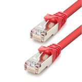 Hadron Cat7 Ethernet Patch Kablosu 10 Gbps 600 MHz (Kırmızı, 60, Santimetre)
