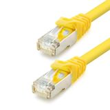 Hadron Cat7 Ethernet Patch Kablosu 10 Gbps 600 MHz (Sarı, 100, Santimetre)