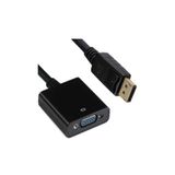 HADRON Displayport To Vga Kablo Adaptör Çevirici Dönüştürücü Display Port Dp