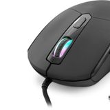 Hadron G340 Destroyer 6400DPI RGB Ledli 1.50 mt USB Kablolu Siyah Oyuncu Mouse