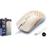 Hadron G360 Rgb 6 Buttons USB 3600 Dpı Oyuncu Mouse (1,40CM Kablo Uzunluğu) - Çok Renkli
