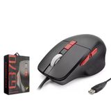 Hadron G370 Kablolu Oyuncu Mouse Rgb Siyah