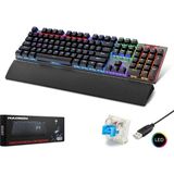 hadron g507 kablolu mekanik rgb oyuncu klavye - Yok