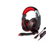 Hadron G59 Kulaklık Usb 7.1 Ps4 Uyumlu Led - Siyah Kırmızı