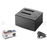 HADRON Hadron Hdx1791 All İn One Hdd Docking Usb 3.0 Sata 2.5 & 3.5 Hdd Ssd Destekli 12V Adaptör Siya