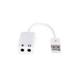 HADRON Harici Kablolu 7.1 Usb Ses Kartı 3.5mm Mikrofon Çevirici Dönüştürücü Adaptör