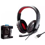 Hadron HD1171 Siyah Kırmızı USB Oyuncu Kulaklığı