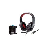 HADRON HD1171 USB Over-Ear Mikrofonlu Gaming Kulaklık PS4 Uyumlu Siyah Kırmızı
