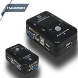 Hadron HD221 KVM 2 Giriş 1 Çıkış Switch
