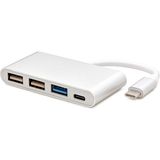 Hadron HD4693 Çevirici Type-C To USB 3.0 + 2 USB 2.0 4 Port Mac