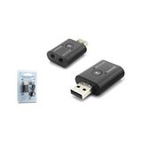 Hadron HD9006 3.5mm AUX Bağlantılı Bluetooth v5.0 USB Ses Kartı + Verici Alıcı Adaptör - Siyah