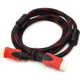 Hadron HDMI Kablo Örgülü 3 m Yüksek Hızda Video ve Ses Taşınması