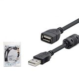 Hadron HDX-7533 1.5 m Erkek Dişi Filtreli USB Kablosu