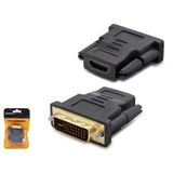 Hadron HDX1260 DVI M 24+5 HDMI F Siyah Dönüştürücü Adaptör