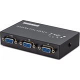 Hadron HDX1280 2 Port VGA Switch 54MHZ 2giriş 1çıkış Butonlu Geçiş (Kdo)