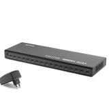 Hadron Hdx1293 16 Port Hdmi Splitter 1.4V 1080P 3D 1-In 16-Out Siyah