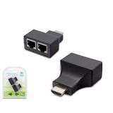 HADRON HDX1298 30M HDMI EXTENDER BY CAT5-6 SİYAH 300.40.10.0135