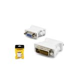 Hadron HDX1304 DVI M VGA F 24+1 Beyaz Dönüştürücü Adaptör