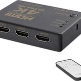 Hadron Hdx1308 3 Port Hdmi Switch 3Giriş 1Çıkış 4K Kumandalı