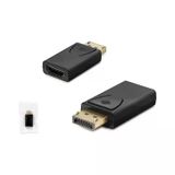 Hadron HDX1312 Displayport M HDMI F 4K 30Hz Siyah Dönüştürücü Adaptör