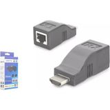Hadron HDX1359 30M 4K - 2k - Full Hd 1080P HDMI Extender Siyah (Kdo)