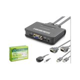 Hadron Hdx1362 Vga Usb Kwm Switch 2giriş 1çıkış Kablolu Siyah