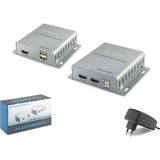 Hadron HDX1363 HDMI Kvm Extender Loop Out 4K 30 Hz 120 M Gri