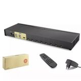 Hadron Hdx1378 8 Port Hdmi Kvm Switch Siyah Ir Uzaktan Kumanda (Kdo)
