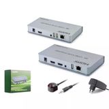 Hadron Hdx1423 Hdmı Kvm Extender Loop Out Ir 4K 30 Hz 120 M Gri (Kdo)
