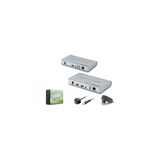Hadron HDX1424 HDMI Kvm Ip Extender H.264 Loop Out Ir 1080P 60 Hz 200 M Gri - Çok Renkli - FreeDos