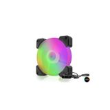 Hadron HDX1518 Performans Kasa Fanı Rgb 12CM 4pın Siyah