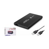Hadron Hdx1758 Hdd Kutusu Usb2.0 Metal Sata 2.5" Siyah