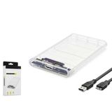 Hadron Hdx1760 Hdd Kutu Usb3.0 Plastik Sata 2.5" Transparent (Boş Kutu)