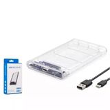 Hadron Hdx1766 Hdd Kutu Type-C3.1 + Usb3.0 2.5" Transparent (Kdo)