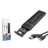 Hadron Hdx1769 Ssd Kutu Type-C3.1 + Usb3.0 Nvme M2 Chip Jms581d Siyah (Kdo)