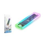 Hadron Hdx1770 Ssd Kutu Type-c3.1 Nvme + Ngff M2 10gbps Rgb Transparent