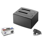 Hadron Hdx1791 All İn One Hdd Docking Usb 3.0 Sata 2.5 & 3.5 Hdd Ssd Destekli 12V Adaptör Siyah