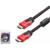 Hadron HDX2013 3m HDMI Kablo Örgülü Siyah (Kdo)