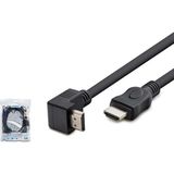 Hadron HDX2016(4402) L Tip HDMI Kablo 1.5mt PVC Materyal ile Yüksek Hız Destekli Bağlantı