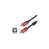 HADRON Hdx2017 10 Metre Hdmi (M) To Hdmi (M) Kablo Örgülü 10 Metre Siyah