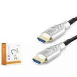 HADRON Hdx2047 Hdmi Kablo Pvc 8K 60Hz 2.1V Optic Od8.0 10 Metre Siyah