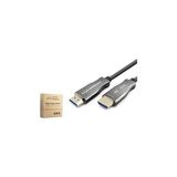 Hadron HDX2059 50M Fiber HDMI Kablo 4K 60Hz Siyah - Çok Renkli - FreeDos