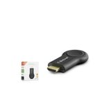HADRON HDX2351 HDMI MiraScreen Miracast AirPlay Wireless Display Dongle Görüntü Aktarım - Siyah