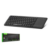 Hadron HDX2505 Türkçe-Q Bluetooth 2.4GHz Kablosuz Touchpad Siyah Klavye