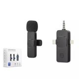 Hadron HDX2781 Type-C Lightning ve 3.5mm Kablosuz Tekli Yaka Mikrofon Seti